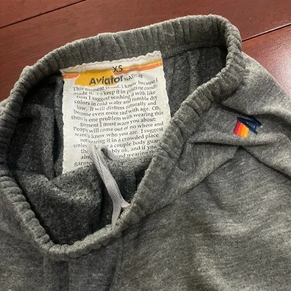 Aviator Nation Gray Sweatpants - Picture 3 of 3